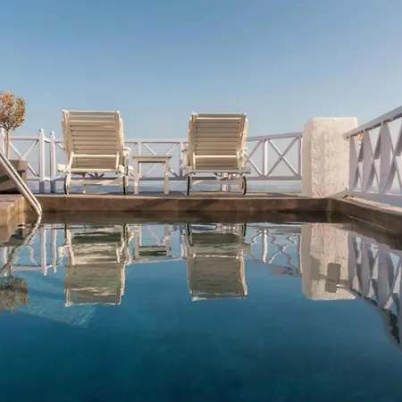 Breathtaking Santorini Broccos 1 Bedroom Min, Children Age 12 Years Private Furnished Balcony With Hot Tub Overlooking The Sea , * Oia (Santorini)
