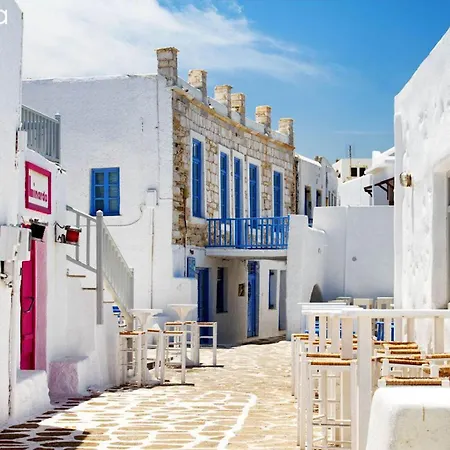 Villa Breathtaking Santorini Broccos 1 Bedroom Min, Children Age 12 Years Private Furnished Balcony With Hot Tub Overlooking The Sea ,